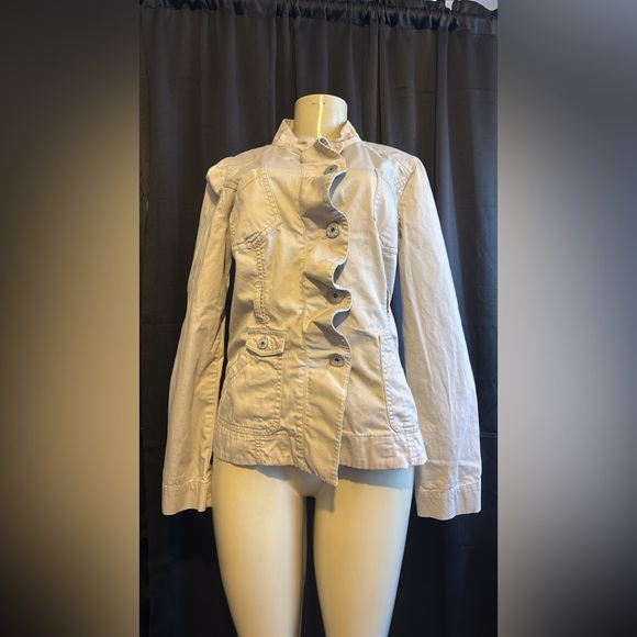 🤎🤎DKNY Women's Cream Jacket🤎🤎 - Picture 4 of 8